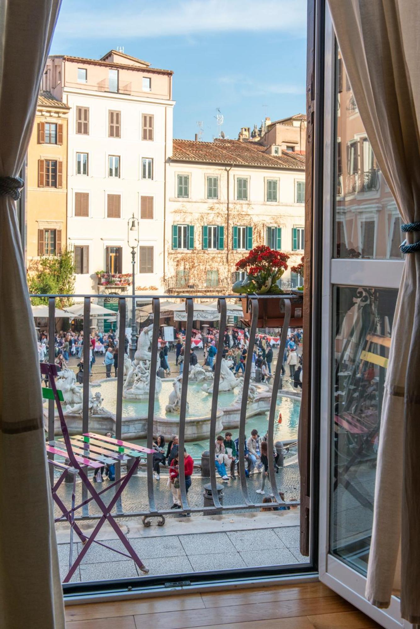 罗马Navona Charming Balcony公寓 外观 照片
