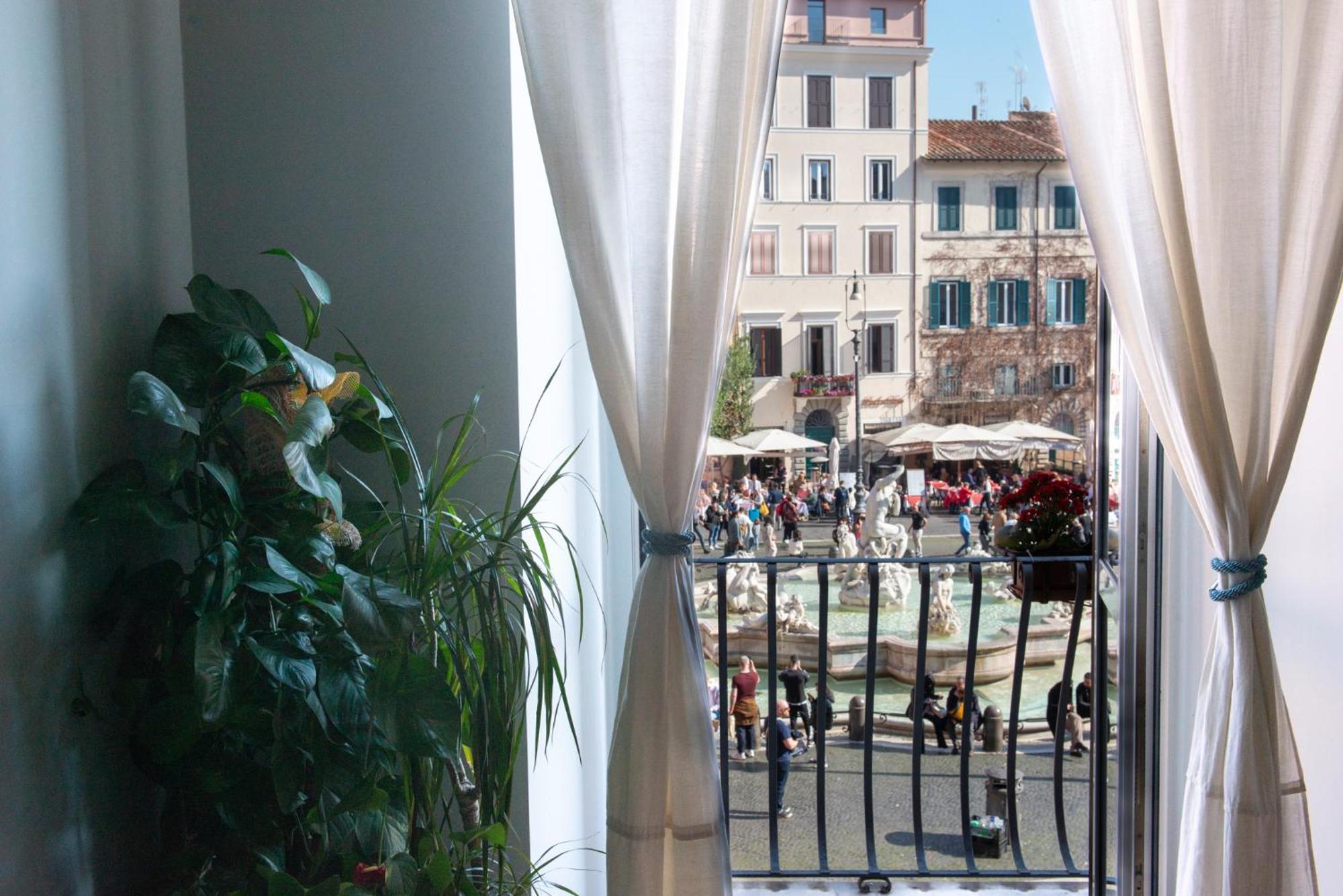 罗马Navona Charming Balcony公寓 外观 照片